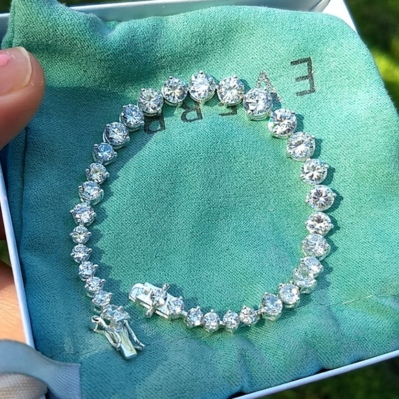 🔥FINALPRICE🔥Sterling.925.RJ.GrazianoCZ.bracelet - Picture 11 of 16